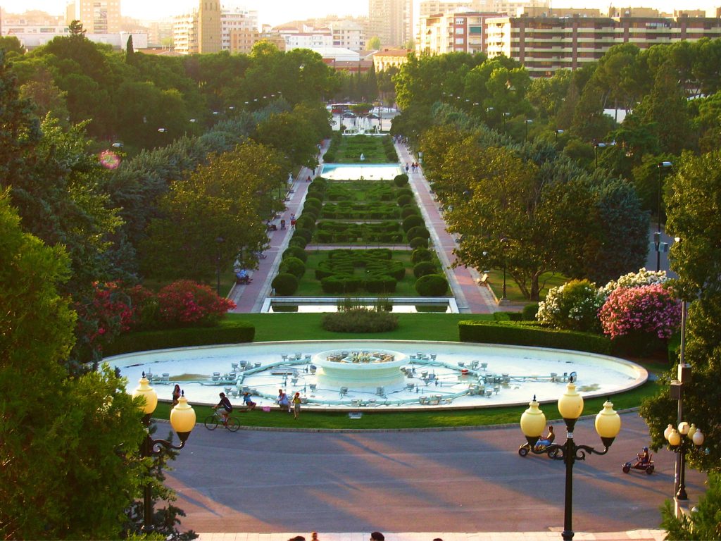 Parques con terrazas en Zaragoza