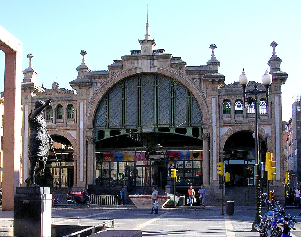 Fachada del Mercado Central.