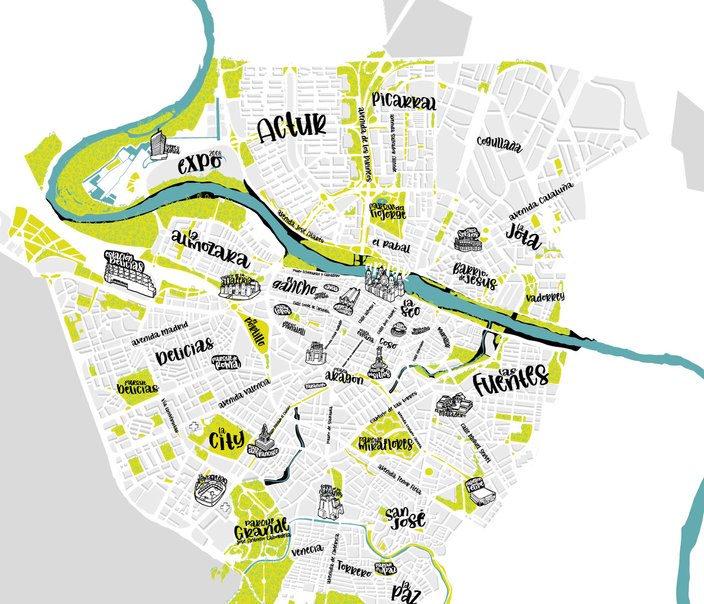 Vista del mapa