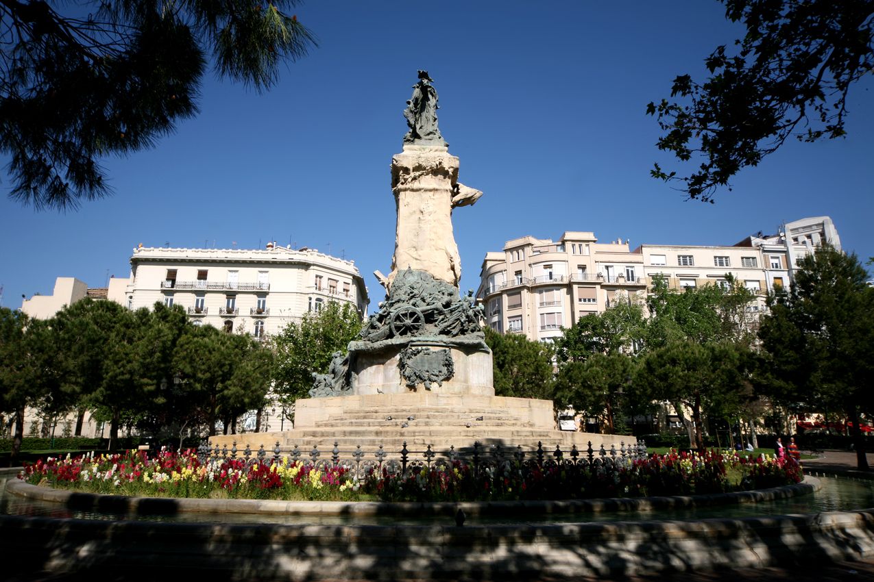 Foto de Plaza de los Sitios en Sobradiel, Zaragoza