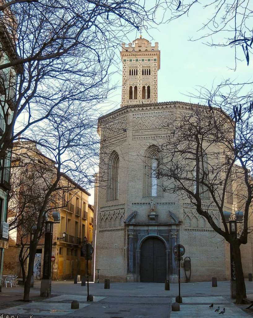 Fuente Instagram @dani___v. Vista de la Iglesia de la Magdalena