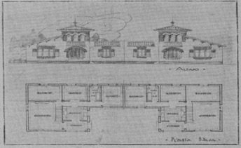 Planos edificios del centro de Zaragoza