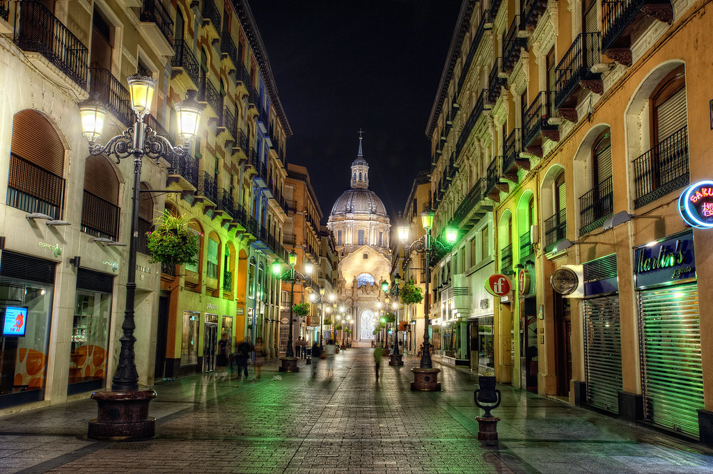 pasear por Zaragoza