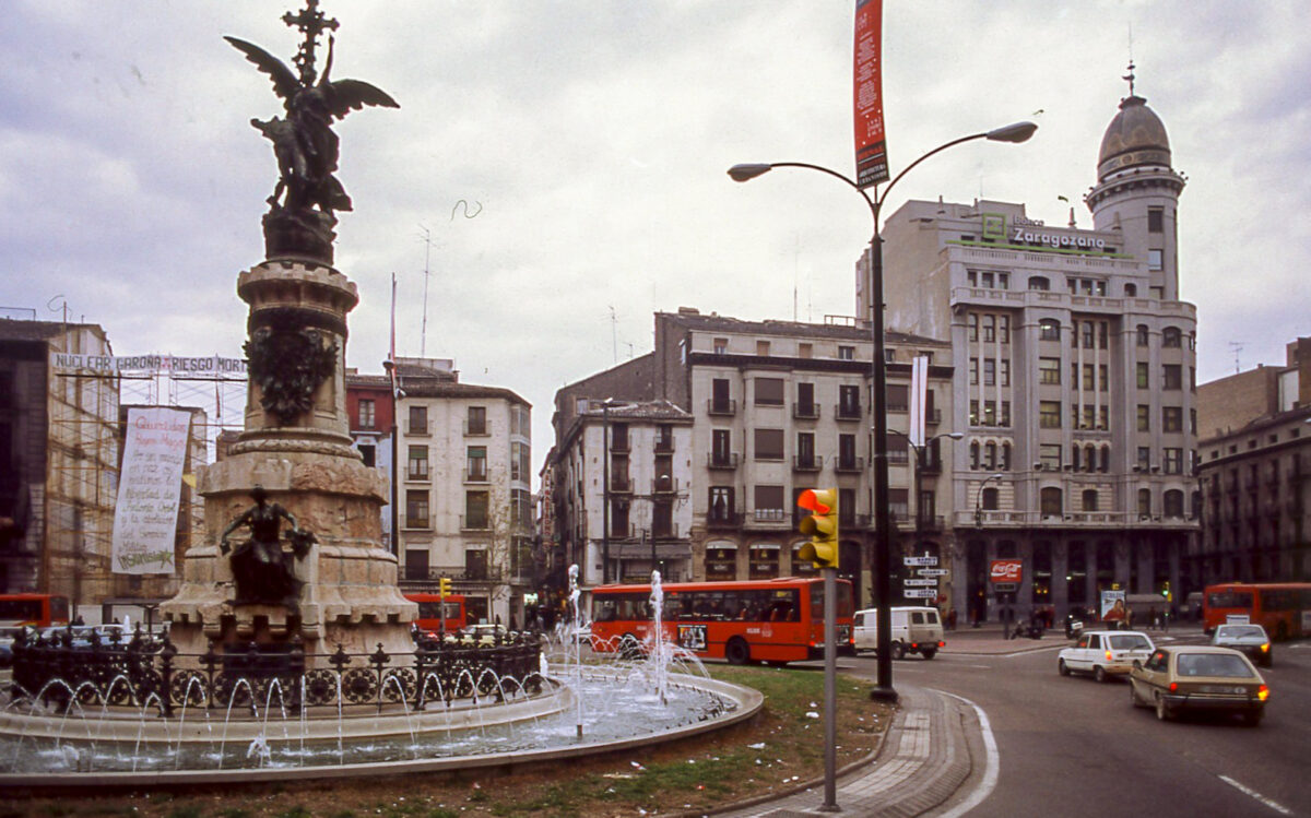 Imagen subida a Zaragoza Ciudad - plaza espana antes 2
