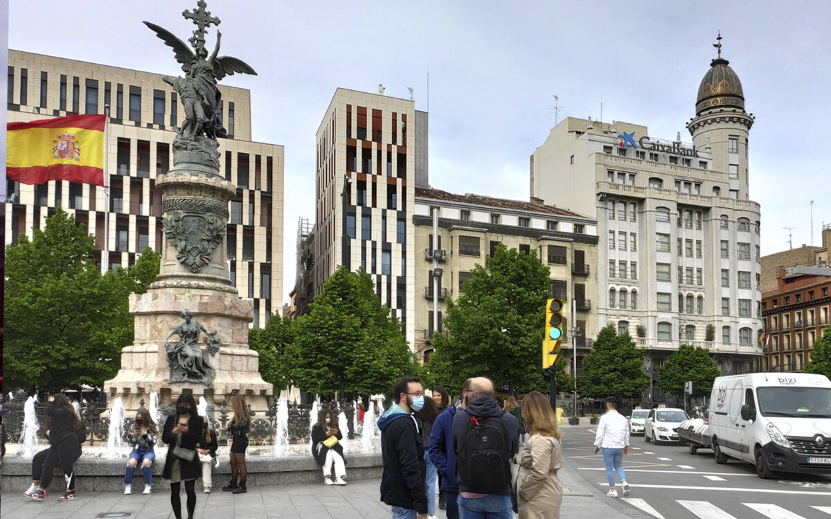 Imagen subida a Zaragoza Ciudad - plaza espana despues 2