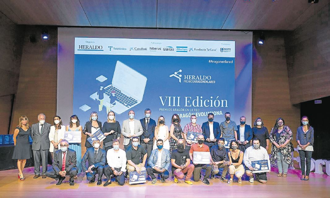 Clausura premios Aragón en la red