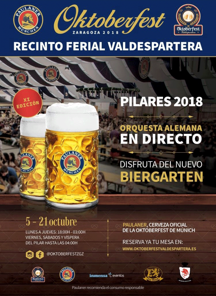 Circo, fiesta de la cerveza y atracciones - En la Oktoberfest Valdespartera disfrutaremos del auténtico ambiente alemán, cerveza, comida y música