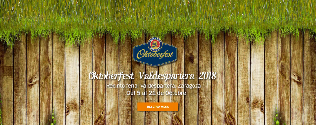 Circo, fiesta de la cerveza y atracciones - Resrva ya tu mesa para la Oktoberfest Valdespartera para disfrutar del auténtico ambiente alemán, cerveza, comida y música