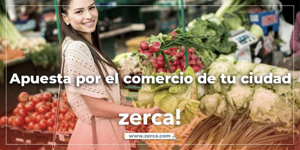 Desde zerca! apuestan por el comercio de tu ciudad, y tú, quieres apostar también por zerca! para comprar en los más de 400 comercios adheridos