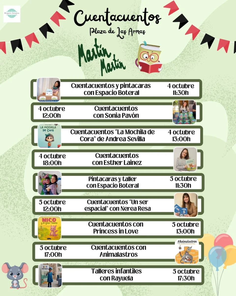 Imagen subida a Zaragoza Ciudad - ACTIVIDADES INFANTILES LAS ARMAS 1