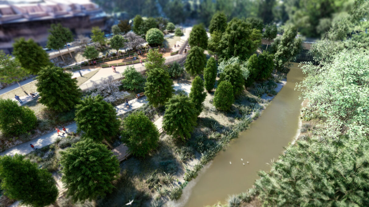 Imagen subida a Zaragoza Ciudad - VISTA DRON PARQUE 1 copia