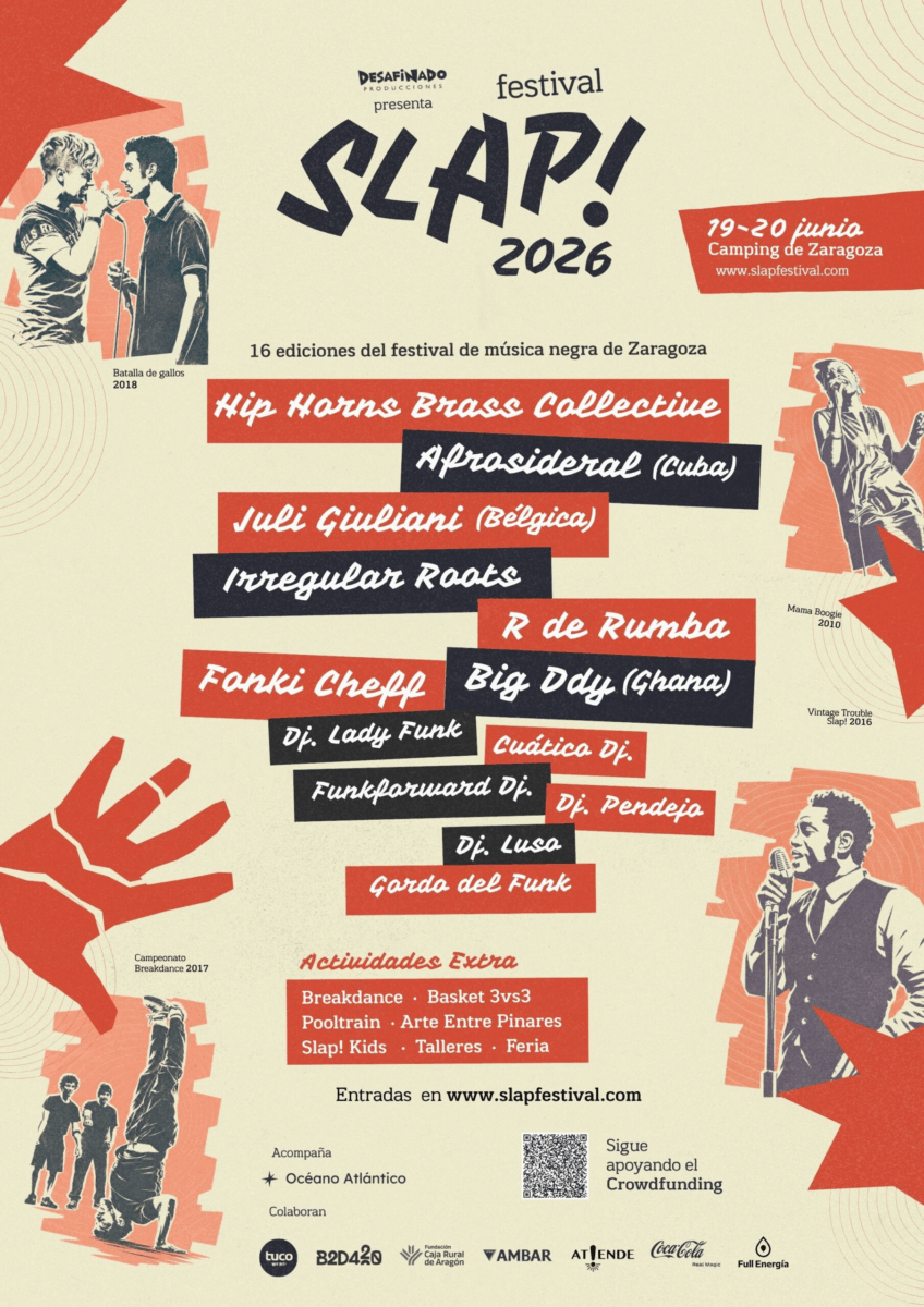 SLAP! Festival 2026 vuelve al Camping de Zaragoza con un cartel que celebra la música negra y la comunidad 1 Imagen subida a Zaragoza Ciudad - image 2