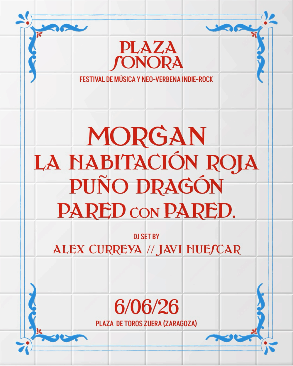 Morgan y La Habitación Roja lideran la primera edición del Festival Plaza Sonora de Zuera, la nueva “neo-verbena” indie del Bajo Gállego 1 Imagen subida a Zaragoza Ciudad - image