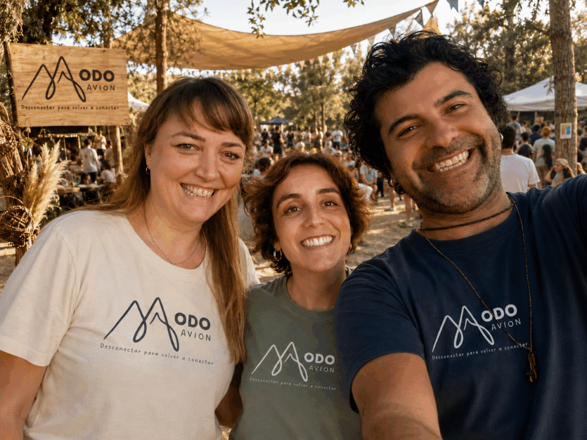 Modo Avión: el evento que propone desconectar del móvil durante 12 horas en plena naturaleza de Aragón 1 Imagen subida a Zaragoza Ciudad - Organizadores