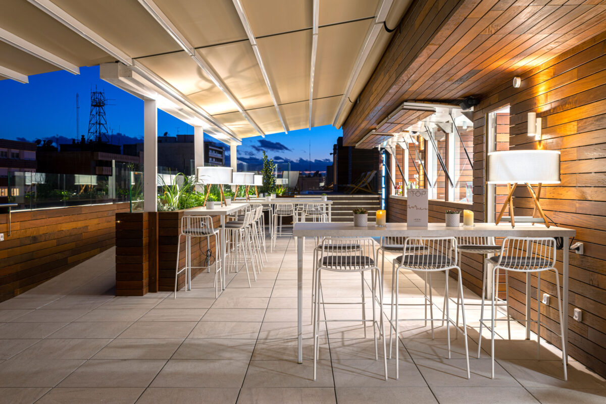 7 Restaurantes en rooftops (y alguna terraza especial) para cenar con vistas en Zaragoza 1 rooftops