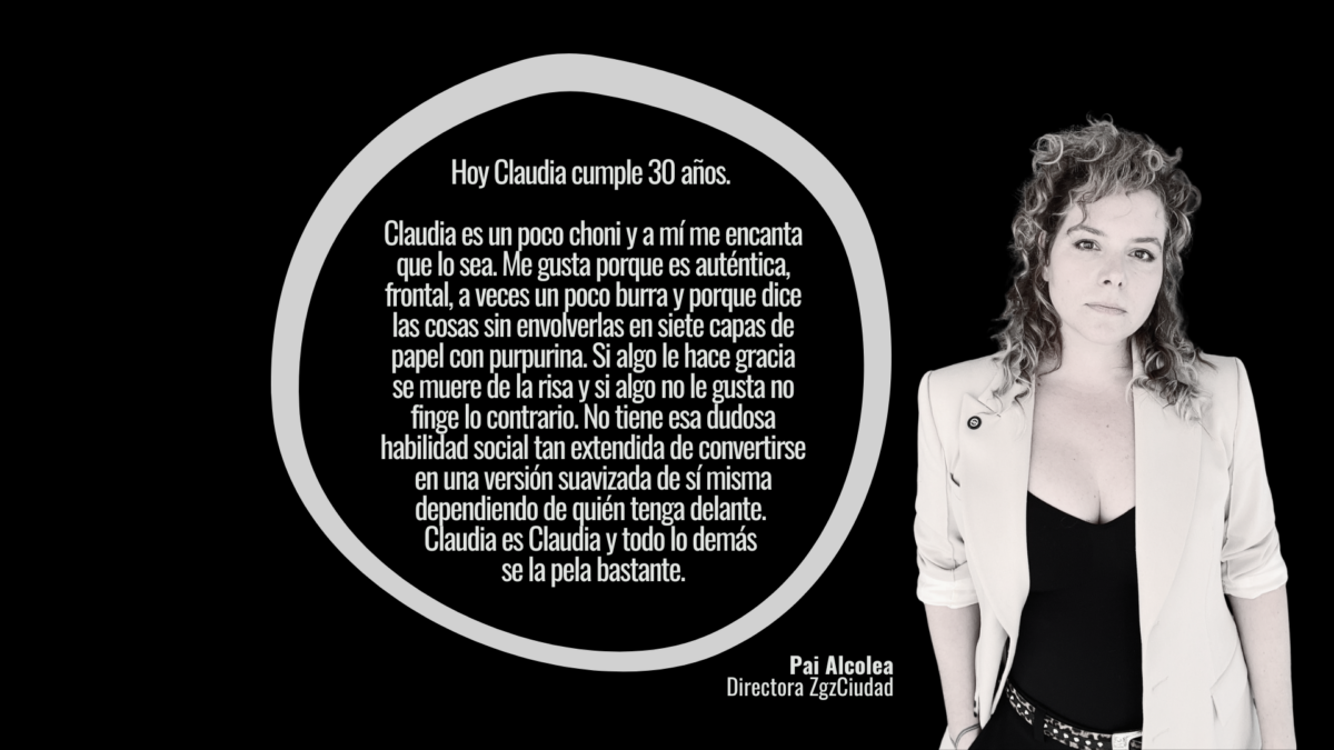 Felices 30 años, Claudia 1 claudia