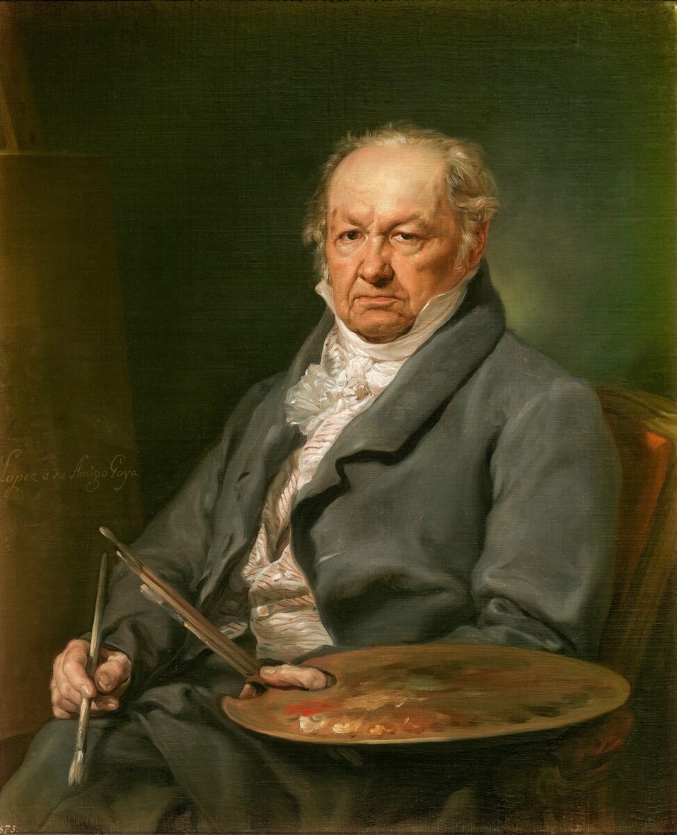 Imagen subida a Zaragoza Ciudad - Vicente Lopez Portana el pintor Francisco de Goya
