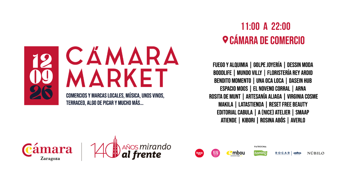 Cámara Market: el mercado urbano que llenará de comercio local la Cámara de Comercio de Zaragoza 1 Imagen subida a Zaragoza Ciudad - 2
